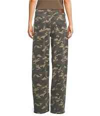 Hidden Jeans Low Slung Baggy Camo Jeans