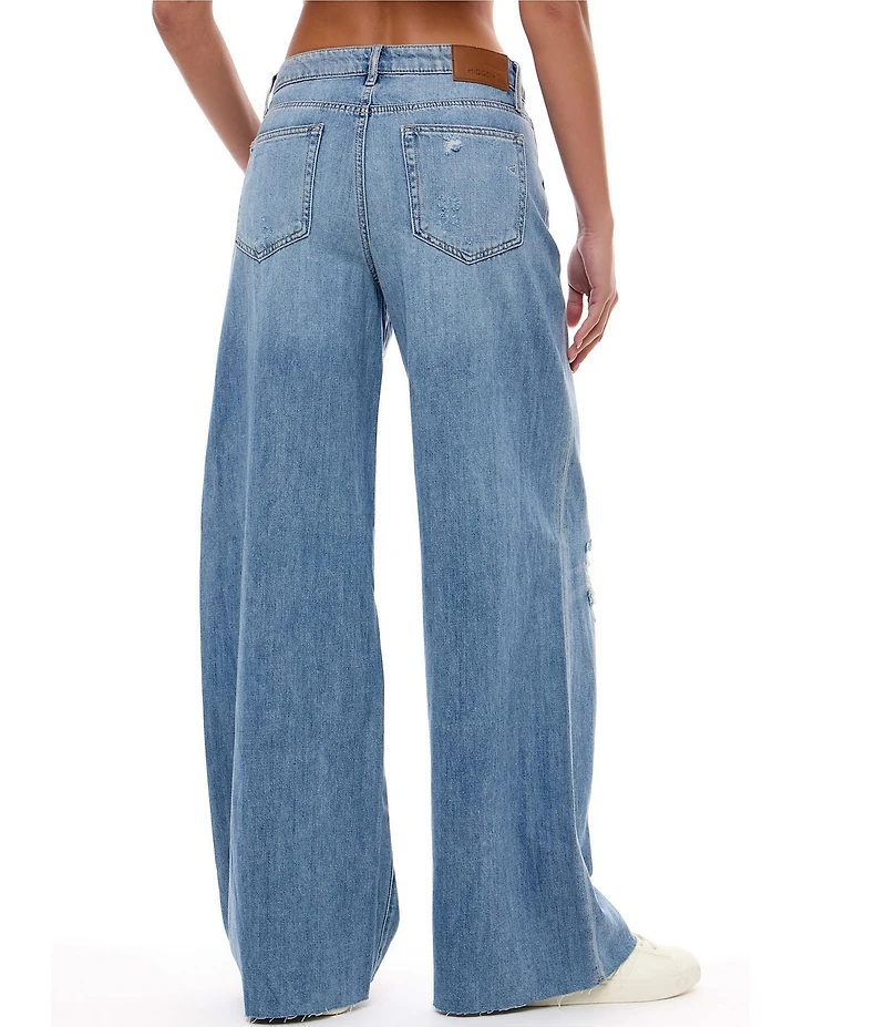 Hidden Jeans Nori High Rise Wide Leg Jeans