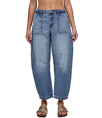 Hidden Jeans Sammie Low-Rise Barrel Jeans