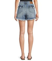 Hidden Jeans Sofie Utility Denim Mom Shorts
