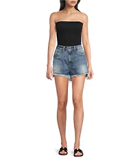 Hidden Jeans Sofie Utility Denim Mom Shorts