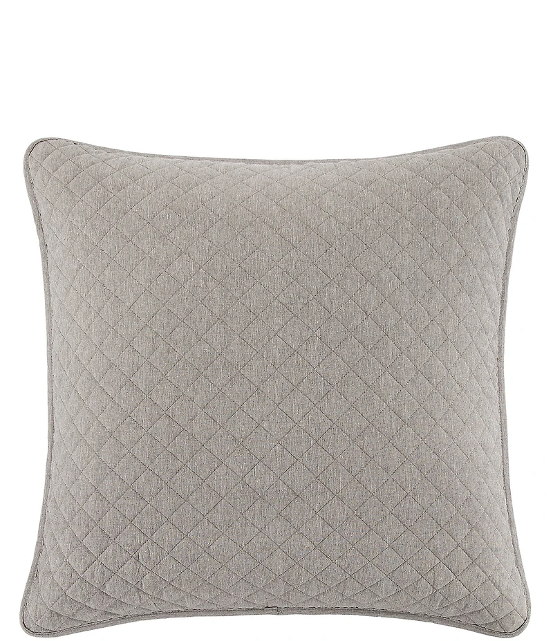 HiEnd Accents x Indigo Hill Anna Diamond Quilted Euro Sham