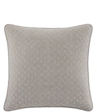 HiEnd Accents x Indigo Hill Anna Diamond Quilted Euro Sham