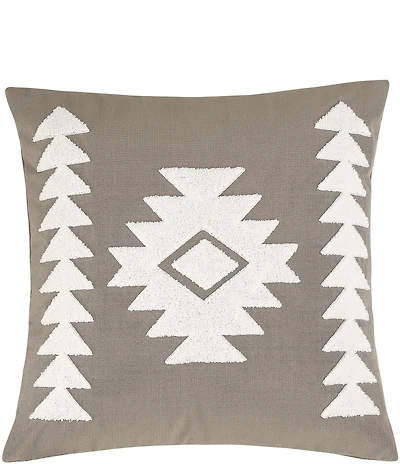 HiEnd Accents x Paseo Road Applique Tribal Square Pillow