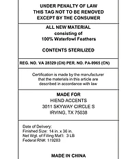 HiEnd Accents Aria Southwestern Lumber Pillow