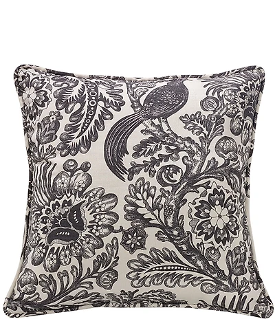 HiEnd Accents Augusta Bird Accent Toile Euro Sham