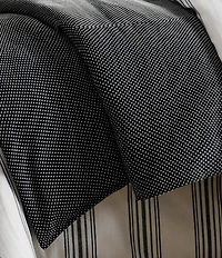 HiEnd Accents Blackberry Collection Polka Dots Print Duvet Cover