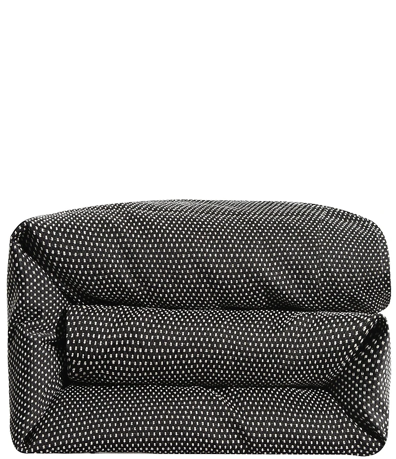 HiEnd Accents Blackberry Collection Polka Dots Print Duvet Cover