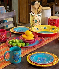 HiEnd Accents Bonita Melamine Collection Bowl, Set of 4
