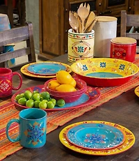 Paseo Road Bonita Collection Melamine Serving Bowl