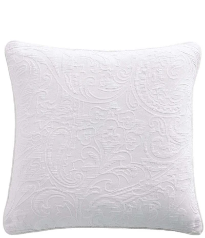 HiEnd Accents Camellia Paisley Matelasse Euro Sham