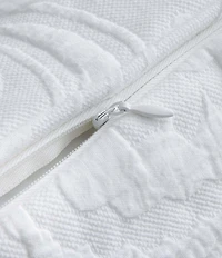 HiEnd Accents Camellia Paisley Matelasse Euro Sham