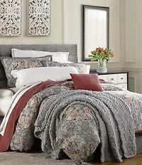 HiEnd Accents Carmen Medallion Print Duvet Cover Mini Set