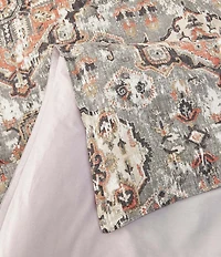 HiEnd Accents Carmen Medallion Print Duvet Cover Mini Set