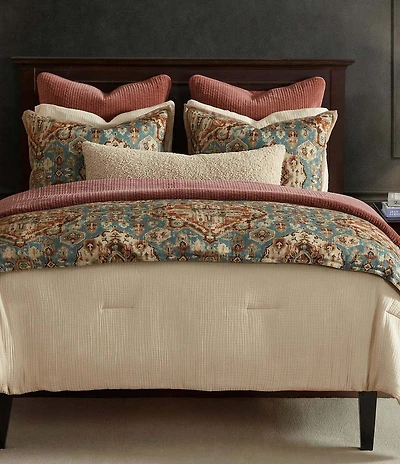 HiEnd Accents Carmen Vintage Inspired Kilim Textile Print Comforter Mini Set