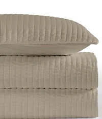 Indigo Hill by HiEnd Accents Channel Satin Quilt Mini Set