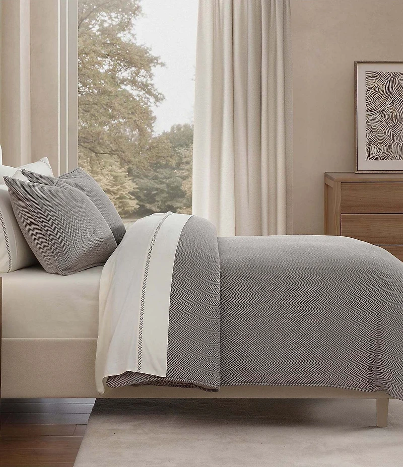 HiEnd Accents Chenille Herringbone Comforter Mini Set