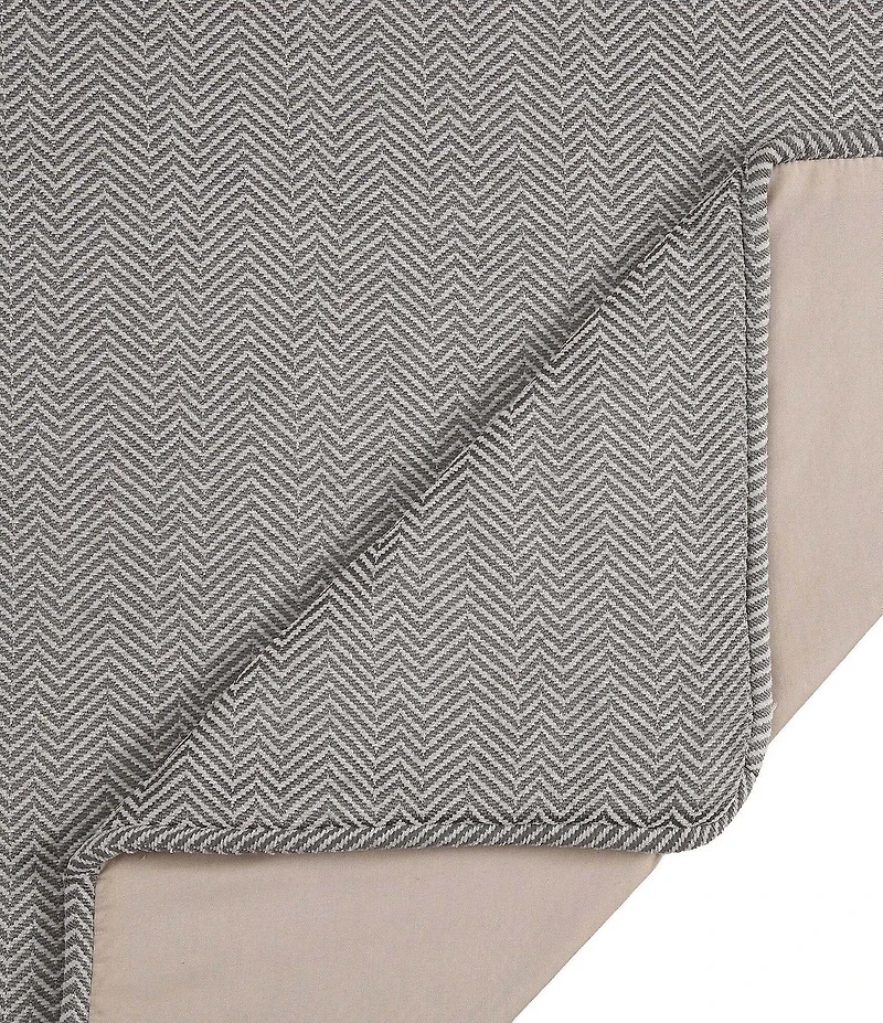 HiEnd Accents Chenille Herringbone Comforter Mini Set