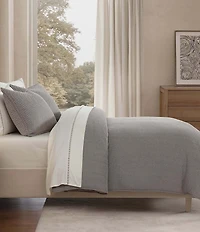 HiEnd Accents Chenille Herringbone Duvet Cover Mini Set
