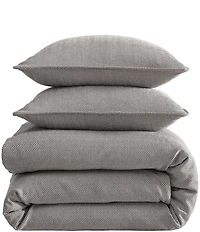 HiEnd Accents Chenille Herringbone Duvet Cover Mini Set