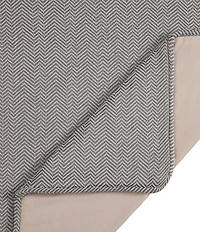 HiEnd Accents Chenille Herringbone Duvet Cover Mini Set