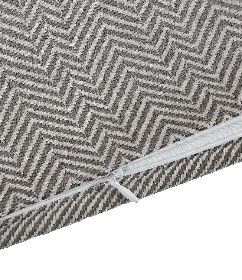 Hiend Accents Chenille Herringbone Euro Sham