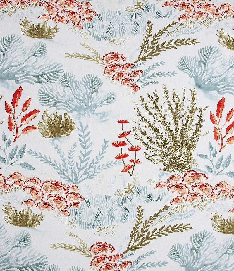 HiEnd Accents Coastal Collection Oceania Tropical Reefs Comforter Mini Set
