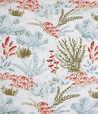 HiEnd Accents Coastal Collection Oceania Tropical Reefs Comforter Mini Set