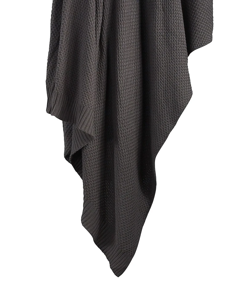 Hiend Accents Cotton Knit Bed Blanket