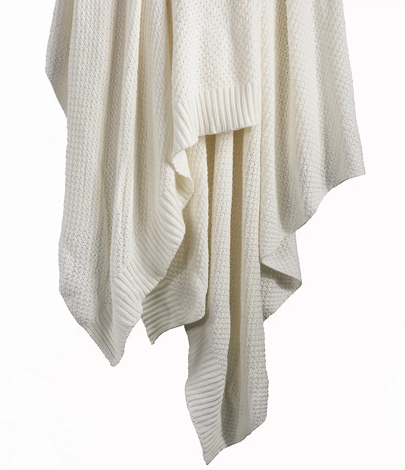 HiEnd Accents Cotton Knit Throw