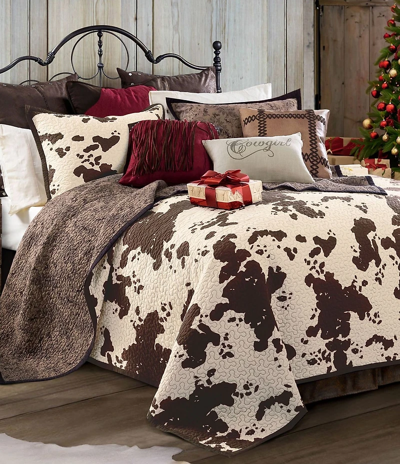 HiEnd Accents x Paseo Road Cowhide Reversible Quilt Mini Set