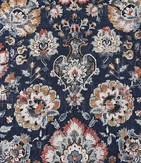 HiEnd Accents Derby Floral Washed Linen Duvet Cover Mini Set