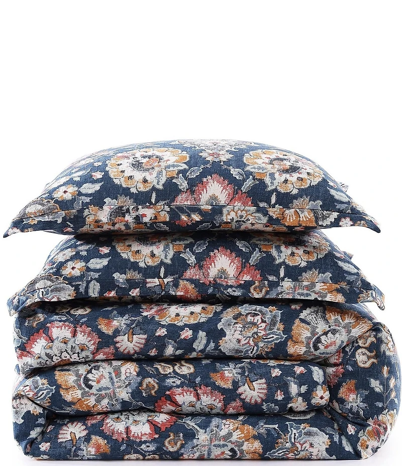 HiEnd Accents Derby Washed Linen Comforter Mini Set