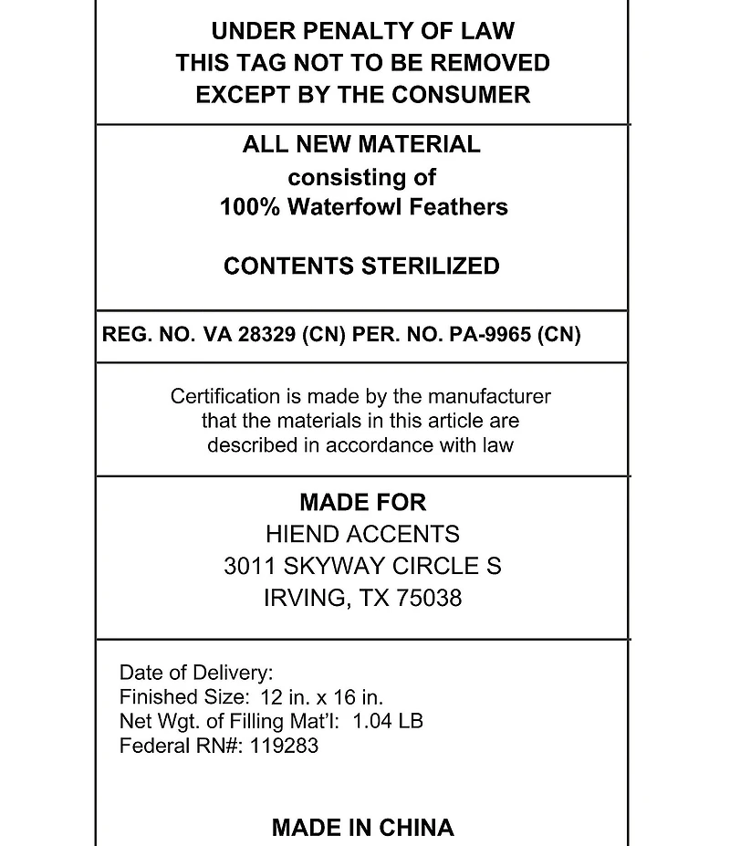 HiEnd Accents Diamond Quilted Boudoir Pillow