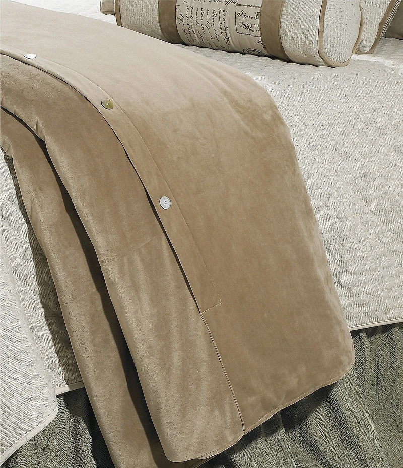HiEnd Accents x Paseo Road Fairfield Velvet Duvet Cover