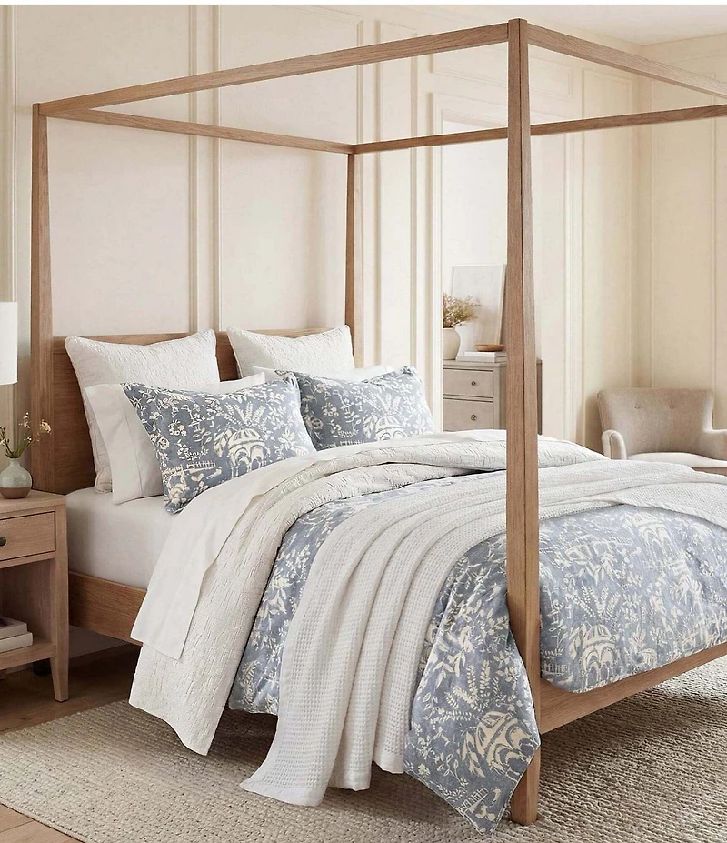 HiEnd Accents Genoa Floral Duvet Cover Mini Set