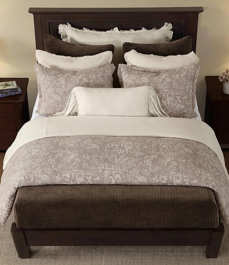 HiEnd Accents Genoa Floral Duvet Cover Mini Set