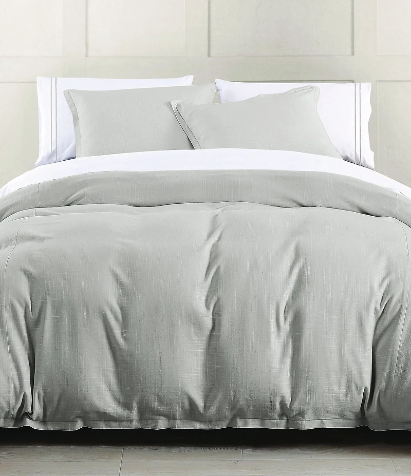 HiEnd Accents Hera Flange Linen Comforter Mini Set
