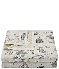 HiEnd Accents Indigo Hill by HiEnd Accents Farm Life Reversible Quilt Mini Set