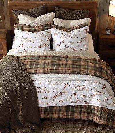 HiEnd Accents x Indigo Hill Hunt Life Reversible Quilt Mini Set
