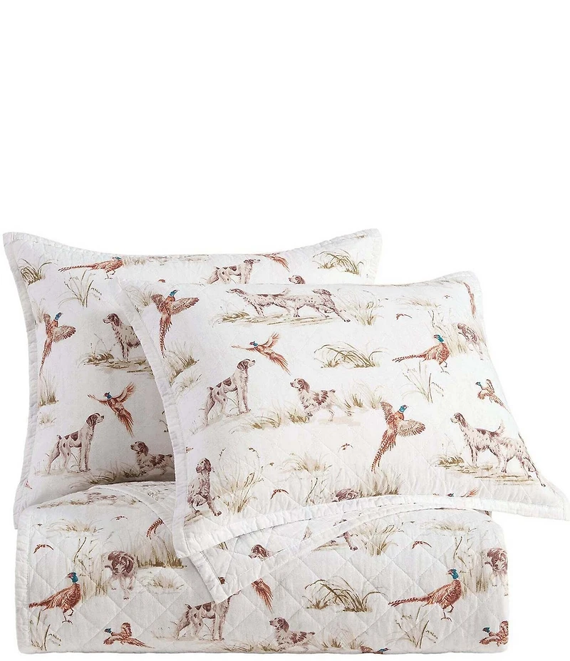 HiEnd Accents x Indigo Hill Hunt Life Reversible Quilt Mini Set