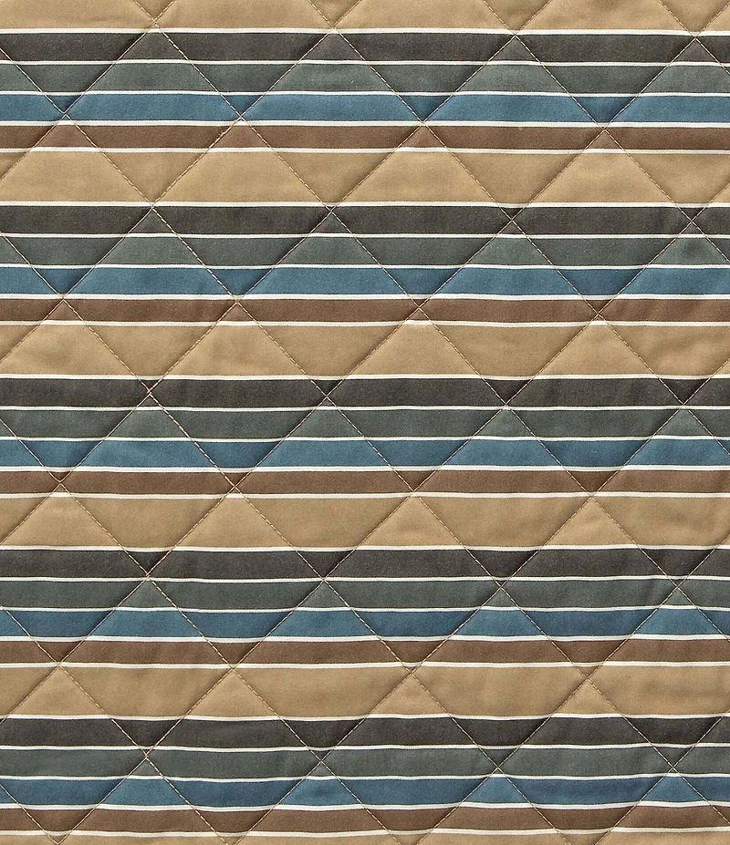 HiEnd Accents Indigo Hill Mosaic Reversible Quilt Mini Set