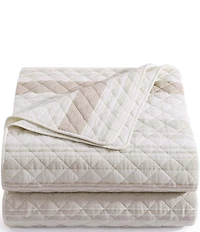 HiEnd Accents Indigo Hill Mystic Stripe Cotton Gauze Quilt Mini Set