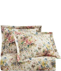 HiEnd Accents Jardin Lyocell Floral Pattern Comforter Mini Set