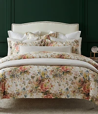 HiEnd Accents Jardin Lyocell Floral Pattern Duvet Cover Mini Set