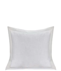 HiEnd Accents Luna Collection Single Flanged Washed Linen Pillow