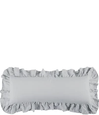 HiEnd Accents Linen Ruffled Body Pillow