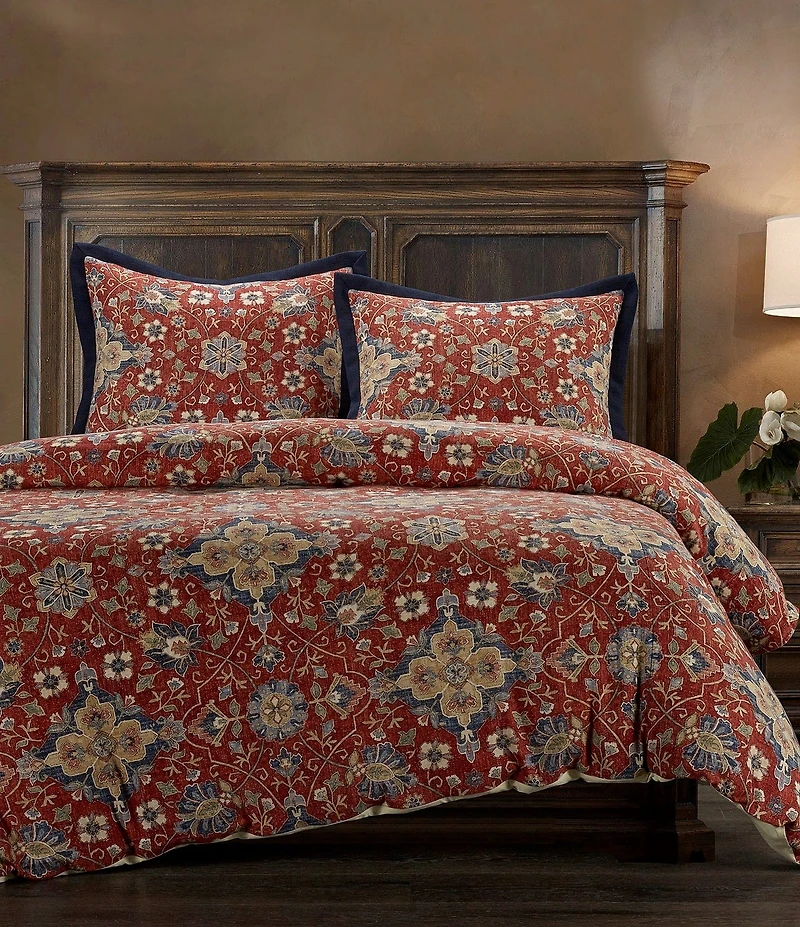 HiEnd Accents Melinda Washed Linen Duvet Cover Mini Set