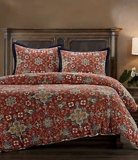 HiEnd Accents Melinda Washed Linen Duvet Cover Mini Set