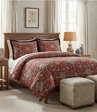 HiEnd Accents Melinda Washed Linen Duvet Cover Mini Set